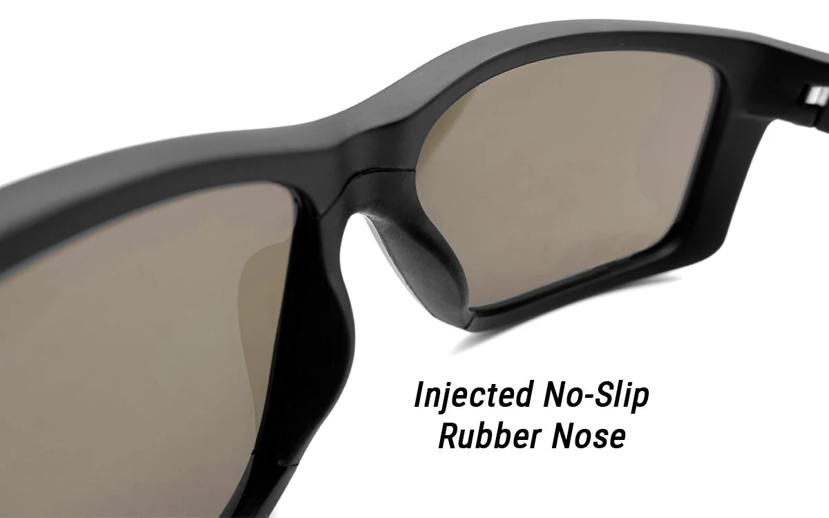 Breach - Matte Black - Deep Blue Polarized ANSI Z87+ - Image 7