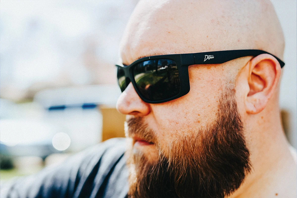 Breach XL - Matte Black - Jet Black Polarized ANSI Z87+ - Image 3