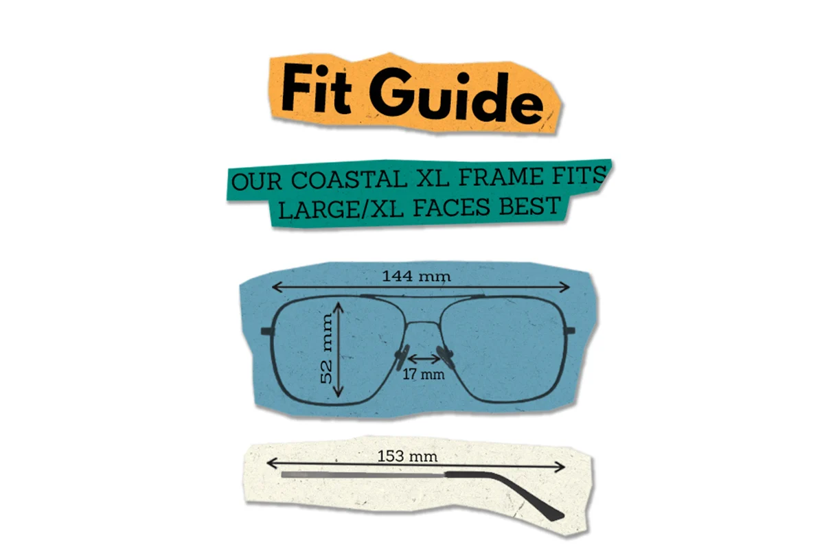 Coastal XL - Matte Silver - Deep Blue Polarized - Image 5