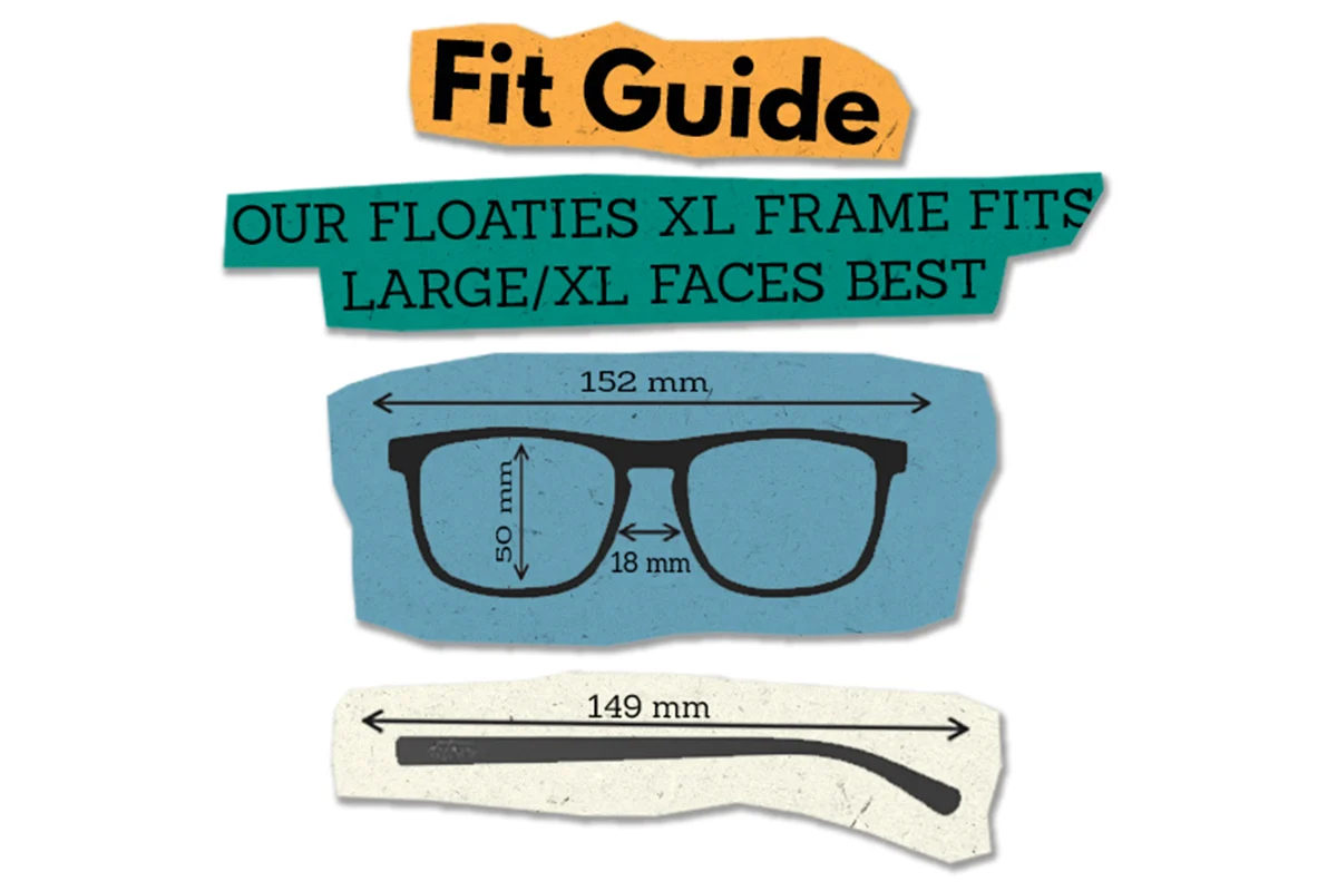 Floaties XL - Matte Black - Pink Lemonade Lens Polarized - Image 3