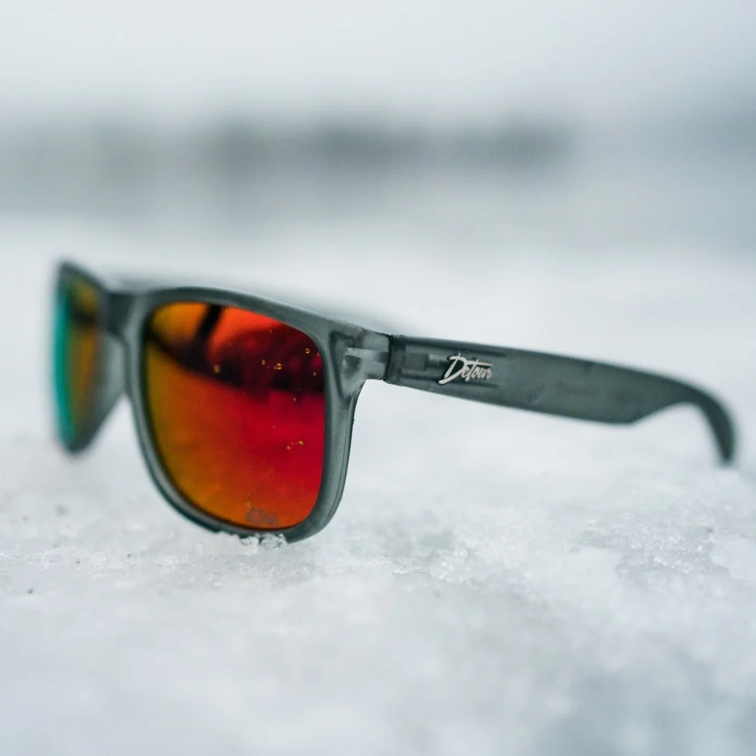 Eminence - Frosted Storm Gray- Red Sunset Lens Polarized - Image 3