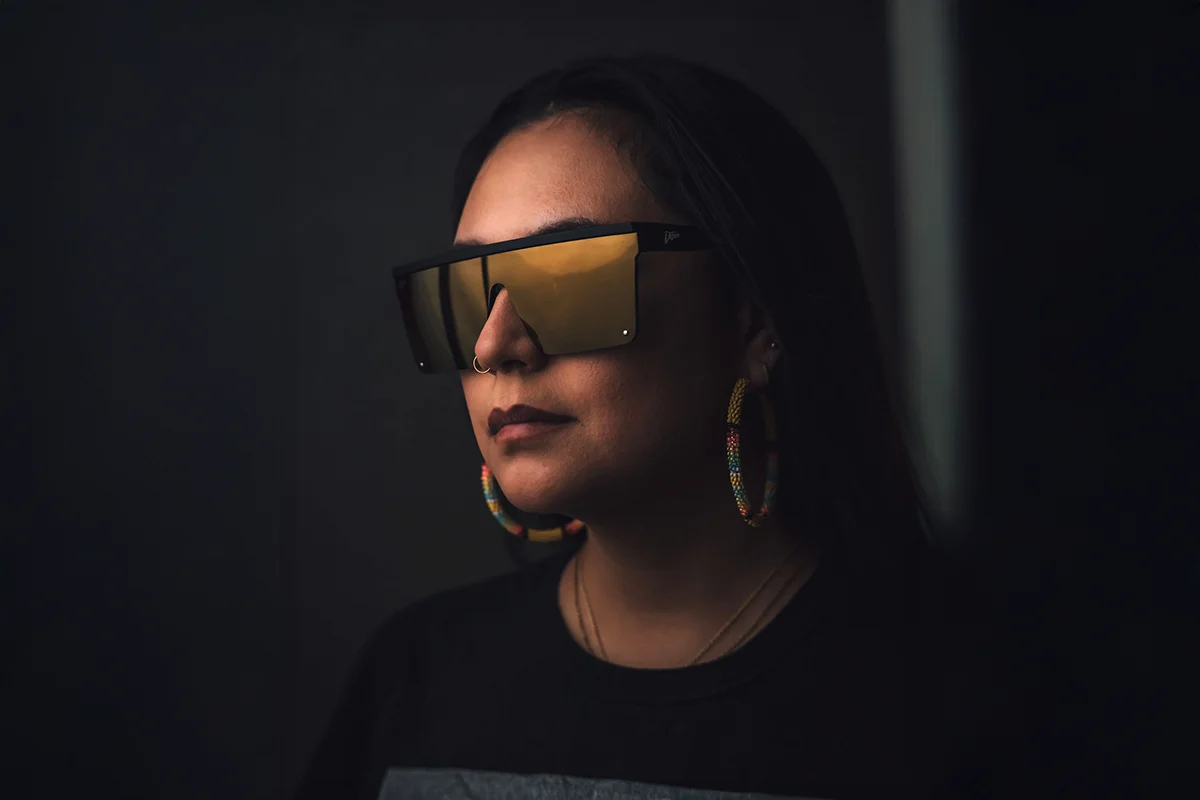 Tidal Wave - Matte Black - 24K Gold Lens Polarized - Image 2