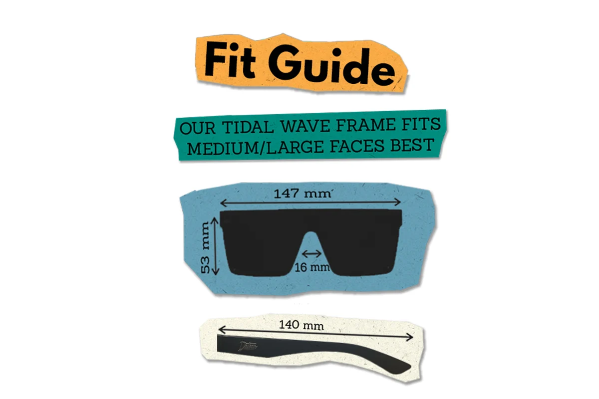 Tidal Wave - Gray Tortoise - Jet Black Lens Polarized - Image 3