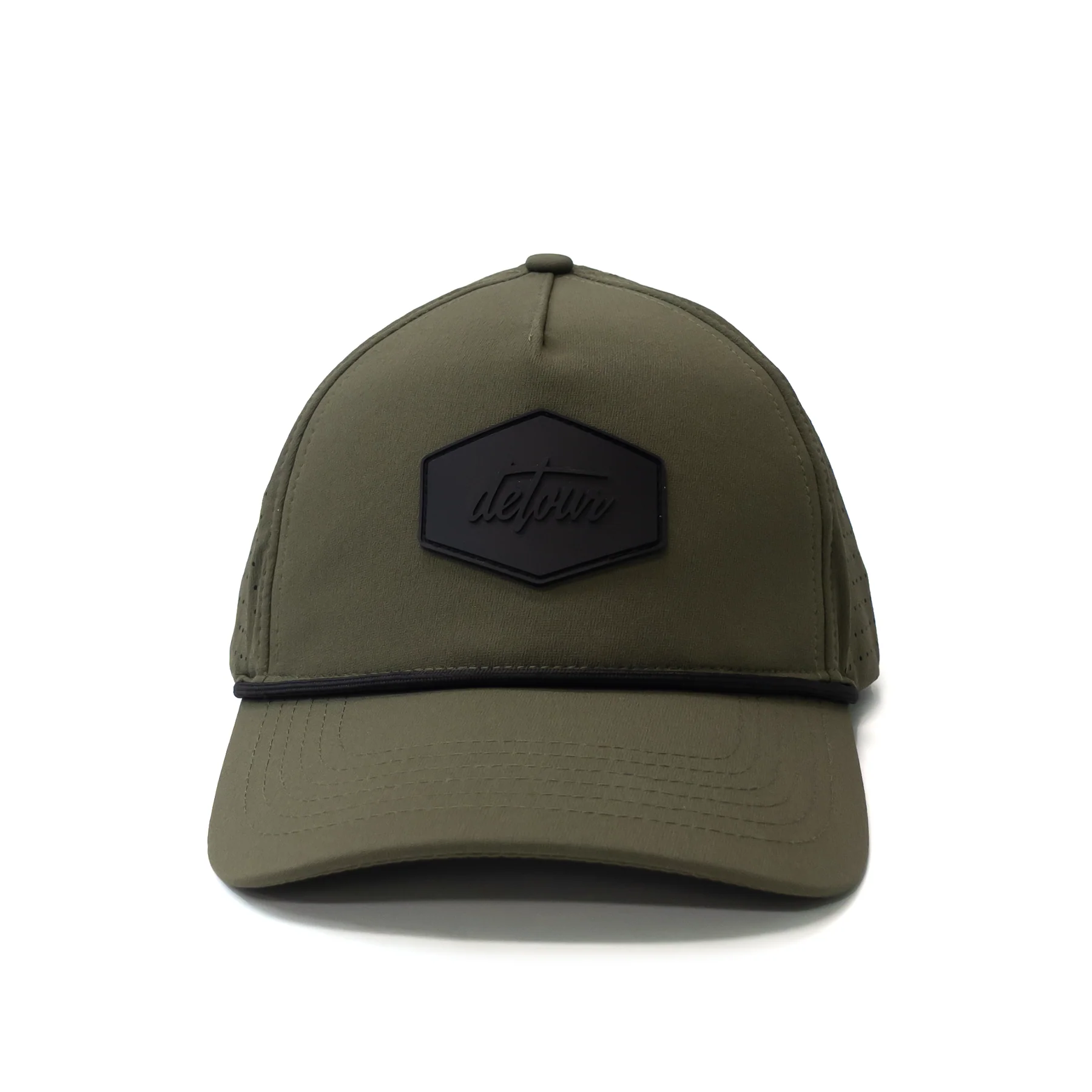 Military Green Snapback Hat - Image 3